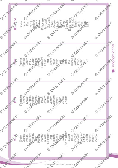 Page 7 de la fiche