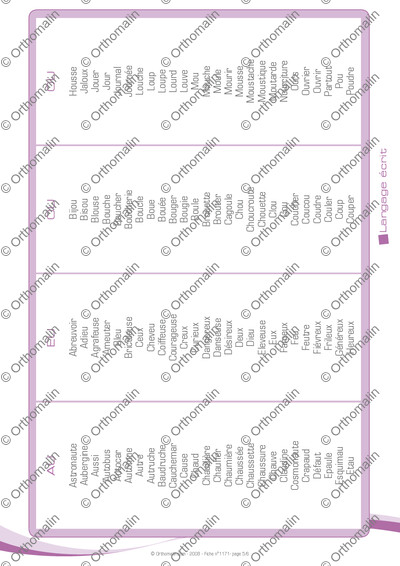 Page 5 de la fiche