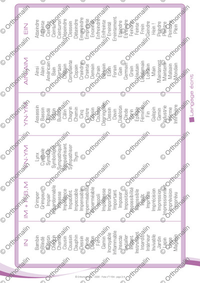 Page 3 de la fiche