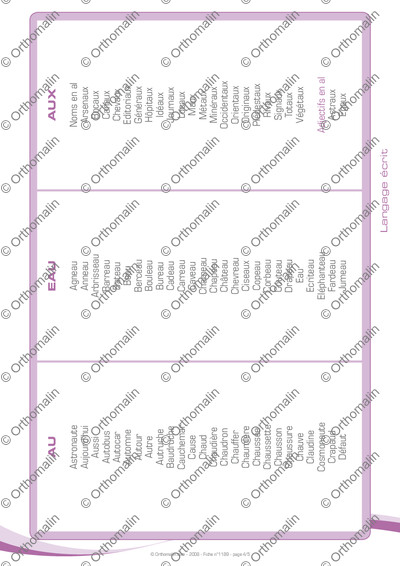 Page 4 de la fiche