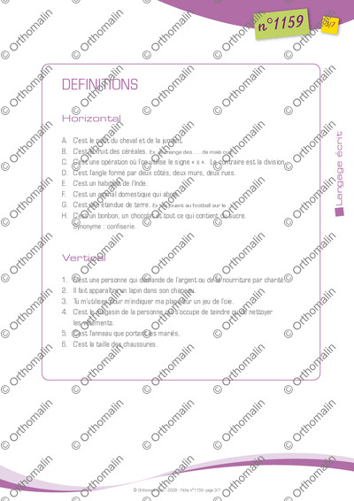 Page 3 de la fiche