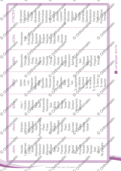 Page 6 de la fiche