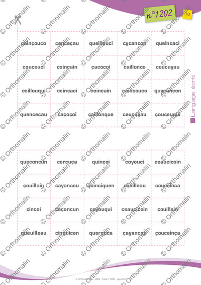 Page 3 de la fiche