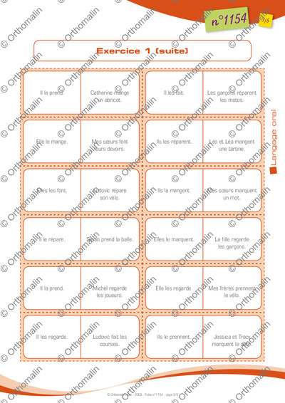 Page 3 de la fiche