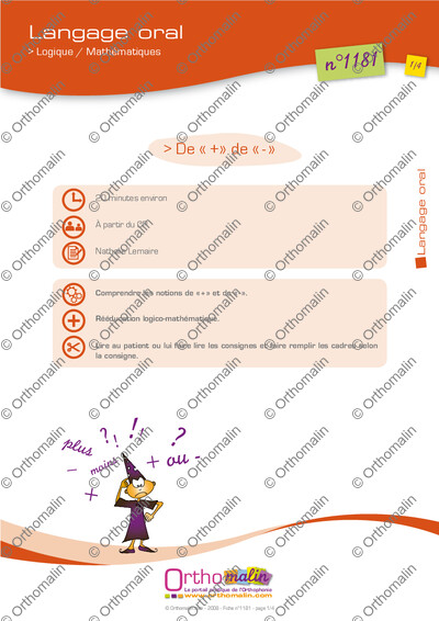 Page 1 de la fiche