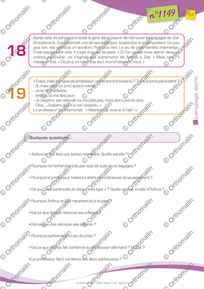 Page 3 de la fiche