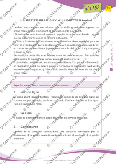 Page 4 de la fiche