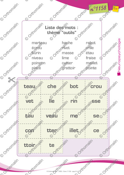 Page 2 de la fiche