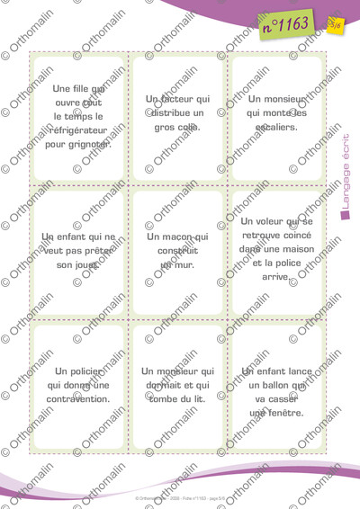 Page 5 de la fiche