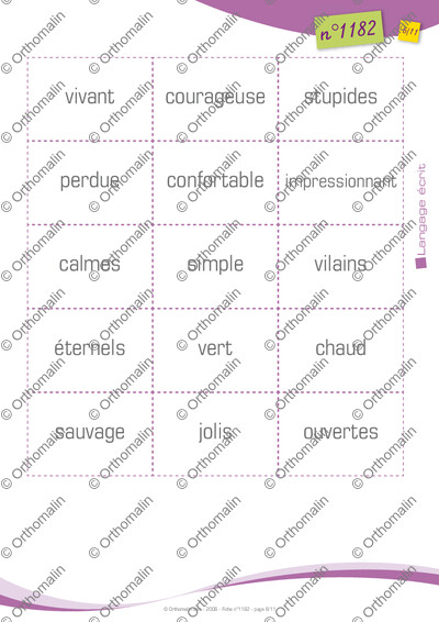 Page 6 de la fiche