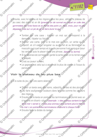 Page 10 de la fiche