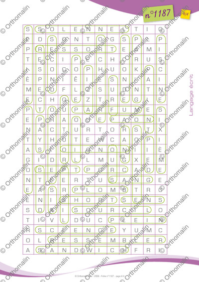Page 4 de la fiche