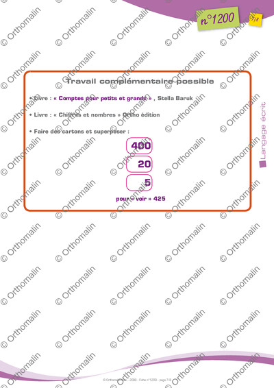 Page 7 de la fiche