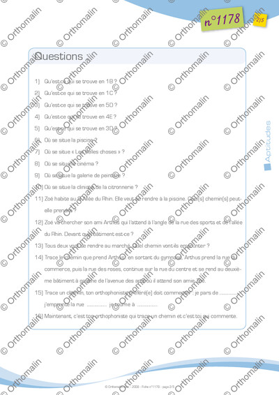 Page 2 de la fiche