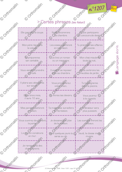 Page 10 de la fiche