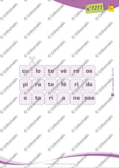 Page 3 de la fiche