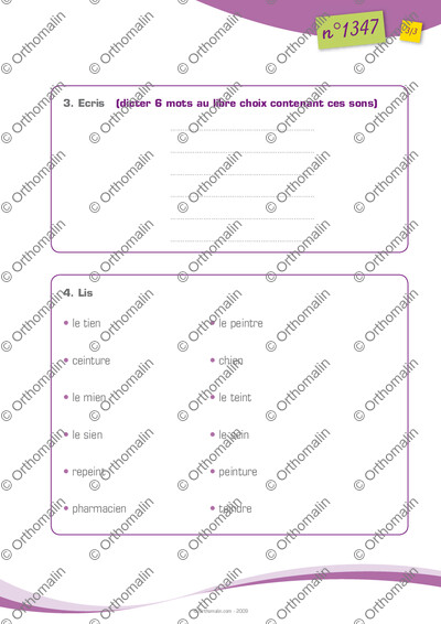 Page 3 de la fiche