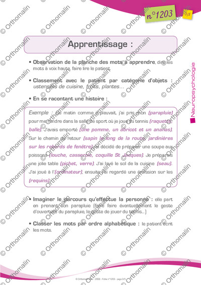 Page 3 de la fiche