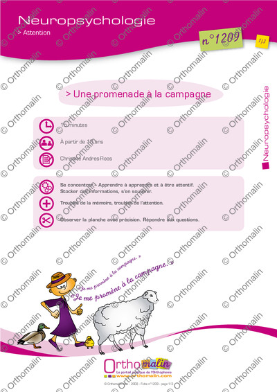 Page 1 de la fiche