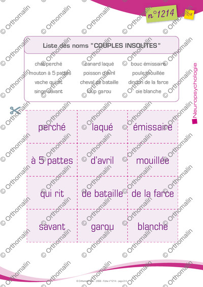 Page 2 de la fiche