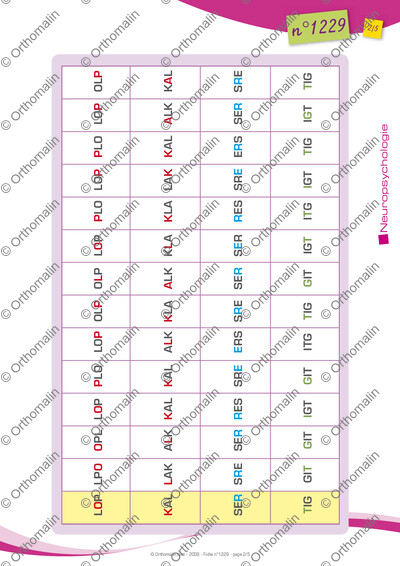 Page 2 de la fiche