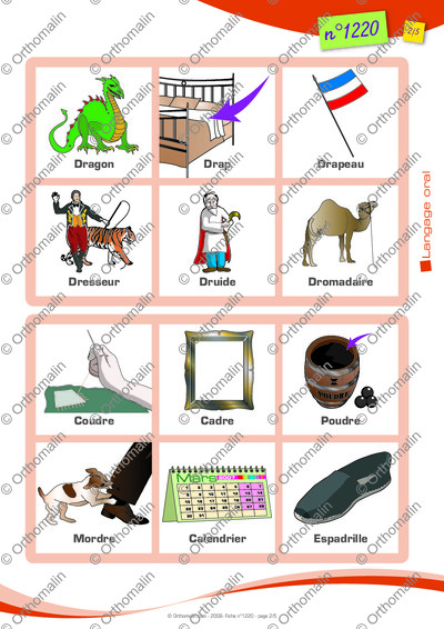 Page 2 de la fiche