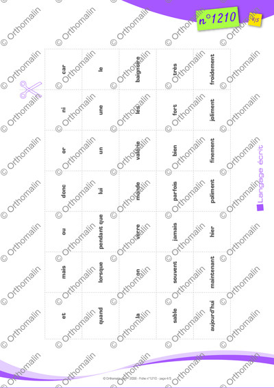Page 4 de la fiche