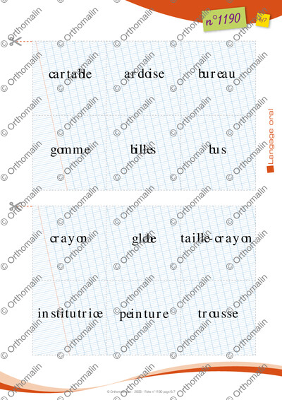 Page 6 de la fiche