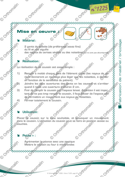Page 2 de la fiche