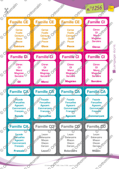 Page 3 de la fiche