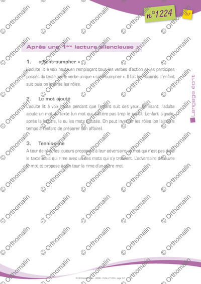 Page 3 de la fiche