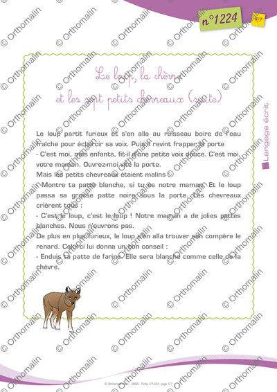 Page 4 de la fiche
