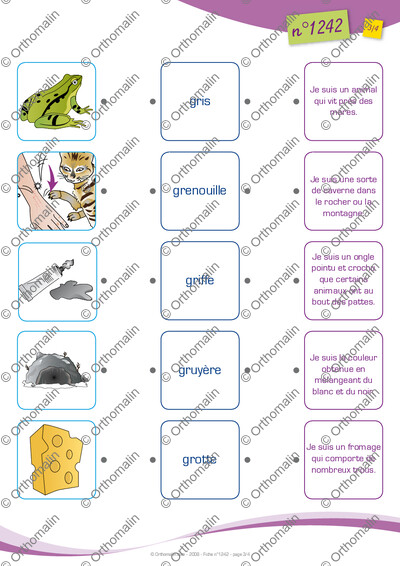 Page 3 de la fiche