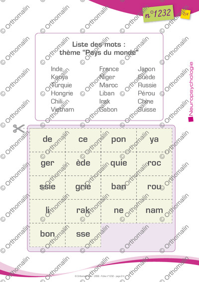 Page 2 de la fiche