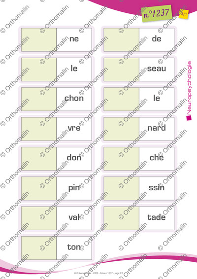 Page 3 de la fiche