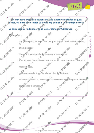 Page 7 de la fiche