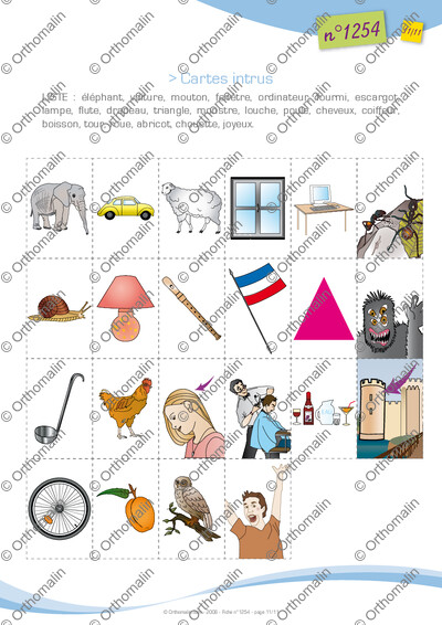 Page 11 de la fiche