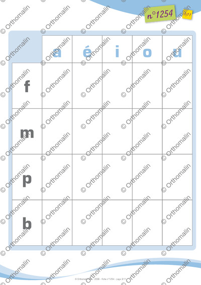 Page 3 de la fiche