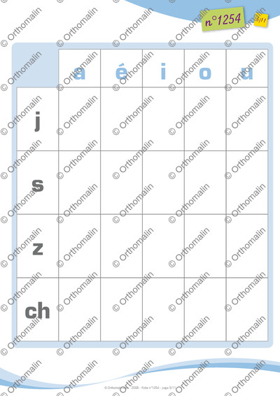 Page 5 de la fiche