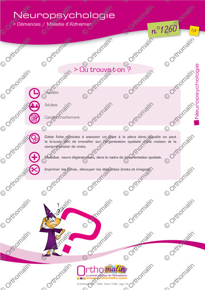 Page 1 de la fiche