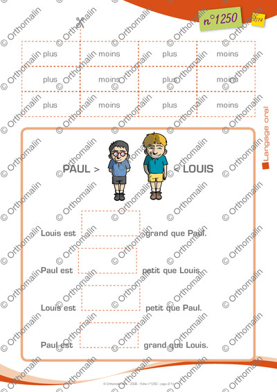 Page 2 de la fiche