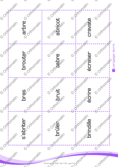Page 2 de la fiche