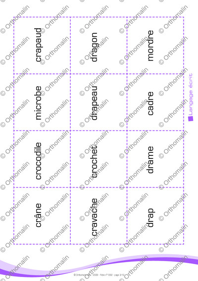 Page 3 de la fiche