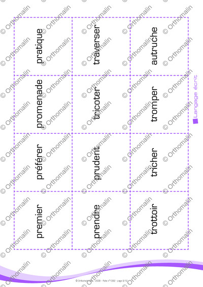 Page 6 de la fiche