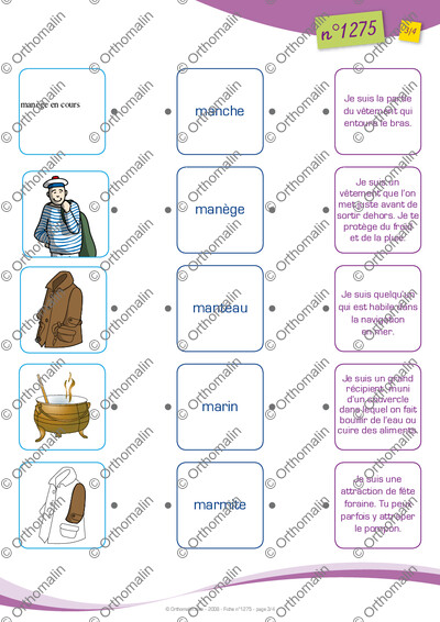 Page 3 de la fiche