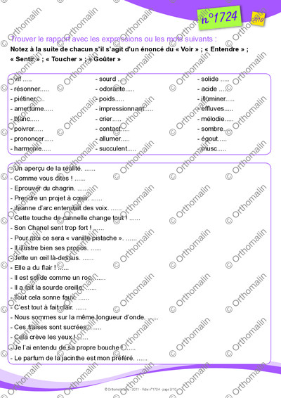 Page 2 de la fiche