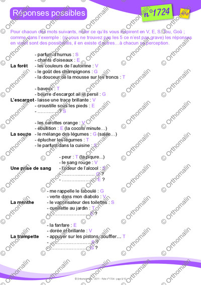 Page 6 de la fiche