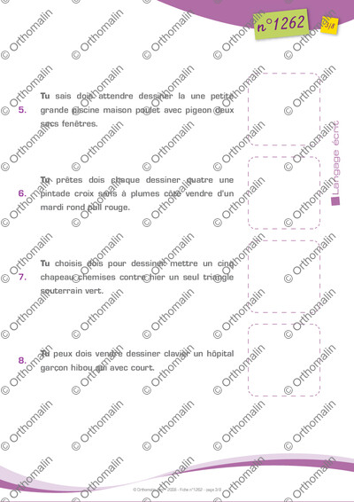 Page 3 de la fiche