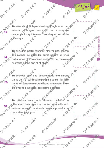 Page 5 de la fiche