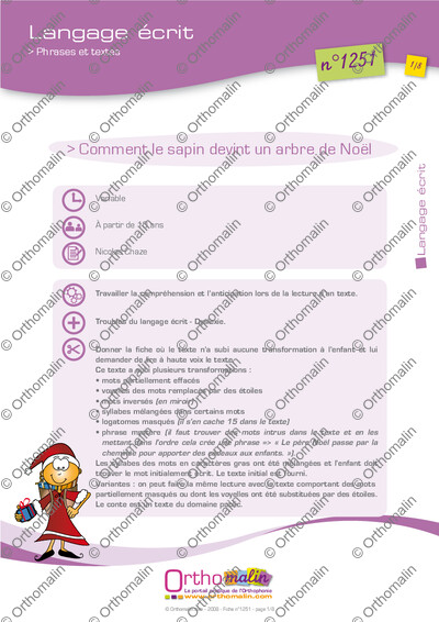 Page 1 de la fiche
